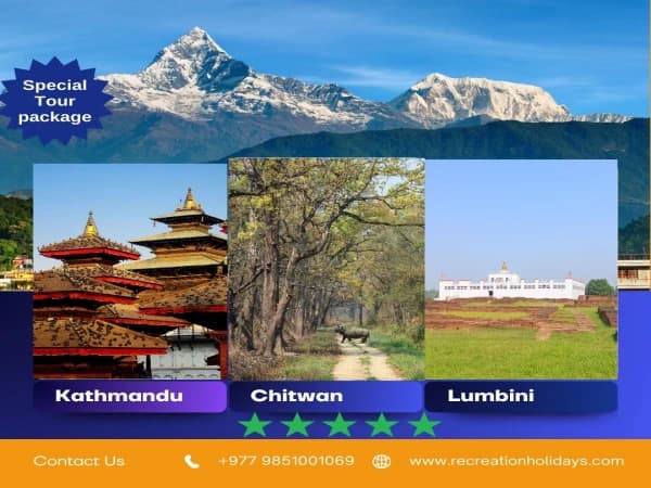 Kathmandu Chitwan Lumbini Tour