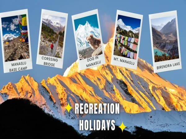 best time to trek manaslu circuit/mt.manaslu,birendra lake, rugged trails