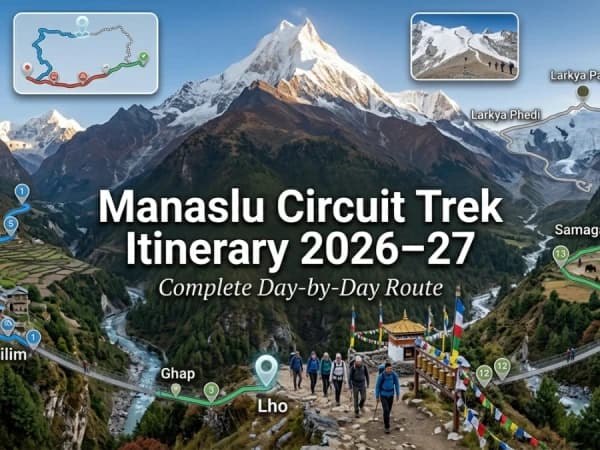 Manaslu Circuit Trek Itinerary thumbnail image