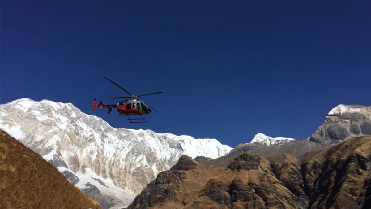 ANNAPURNA BASE CAMP HELICOPTER TOUR