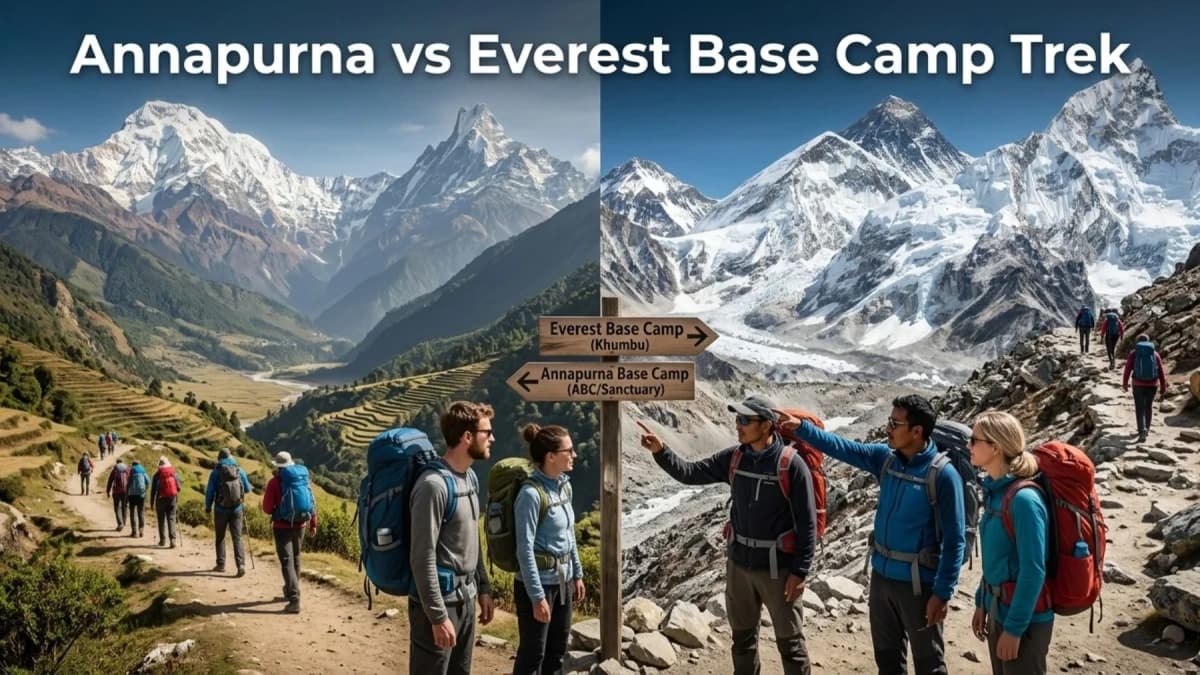 Annapurna Base Camp vs Everest Base Camp Trek