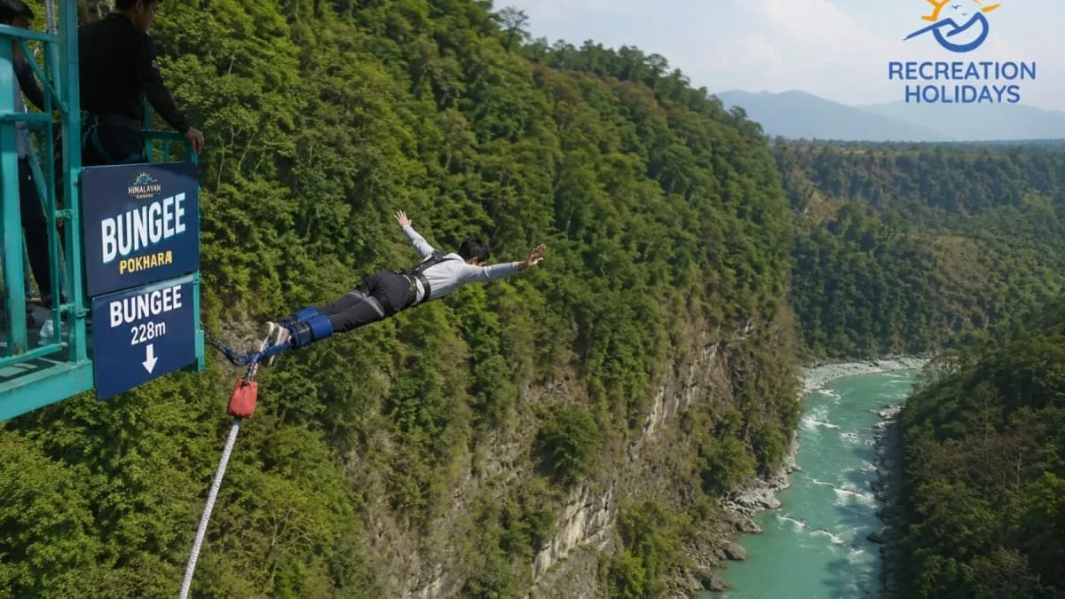 Bungee Jumping in Pokhara main image