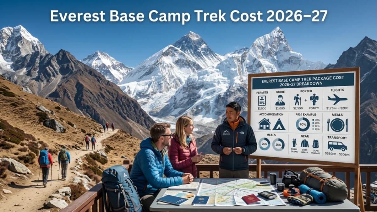 Everest Base Camp Trek Cost (Real Prices + Complete Breakdown 2026)