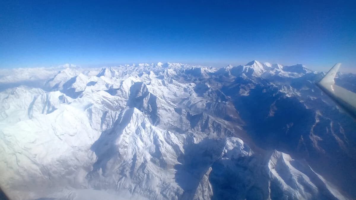 everest mountain flight