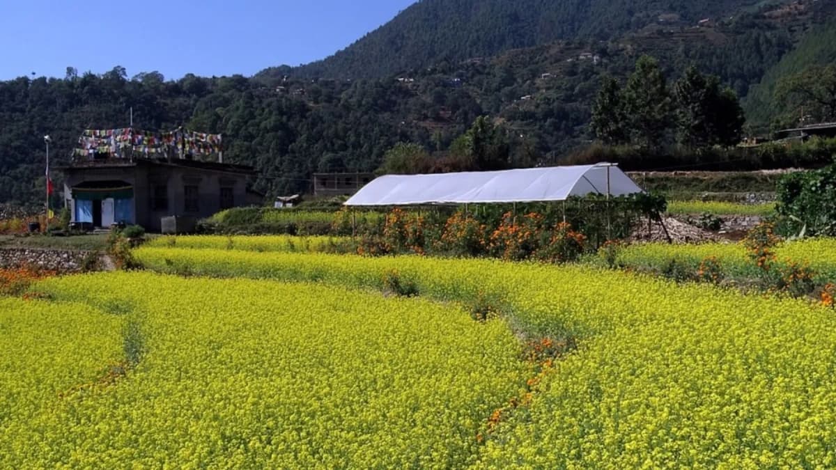 Pharping Day Tour beautiful village scene