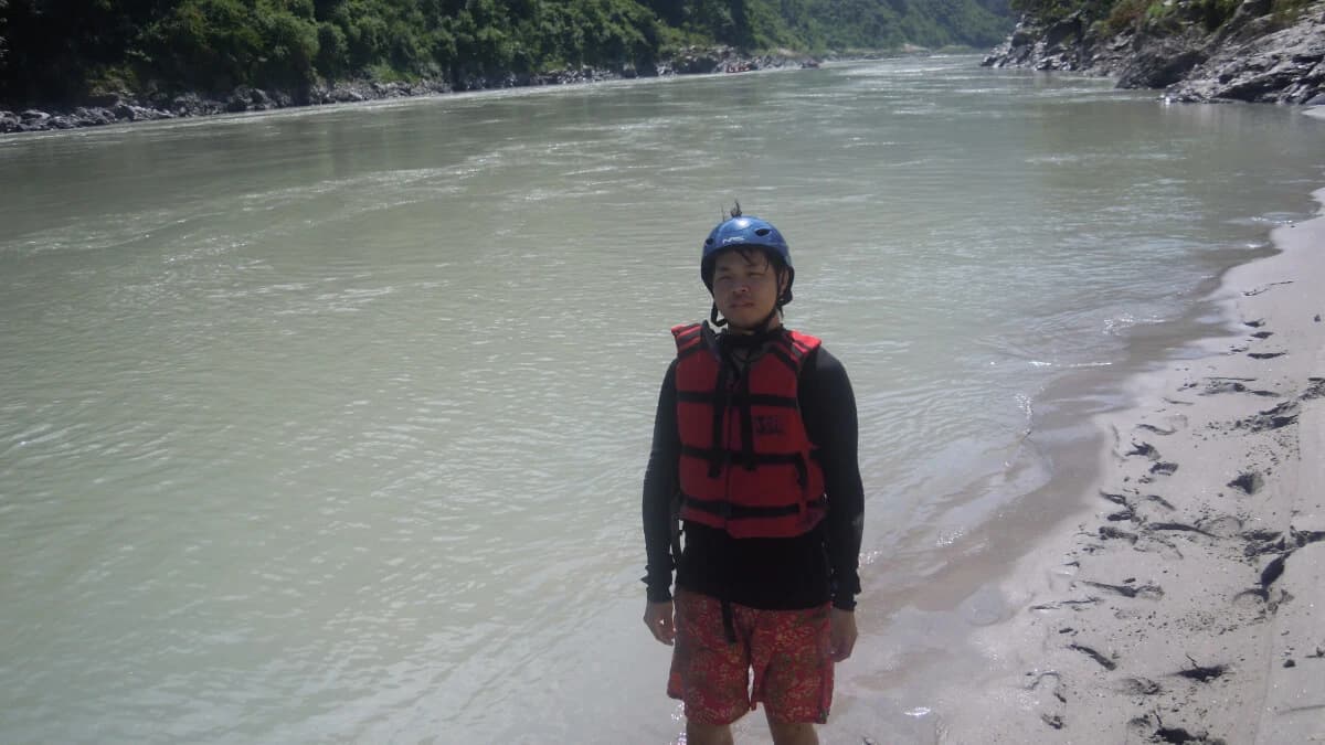 Rafting in Trisuli River