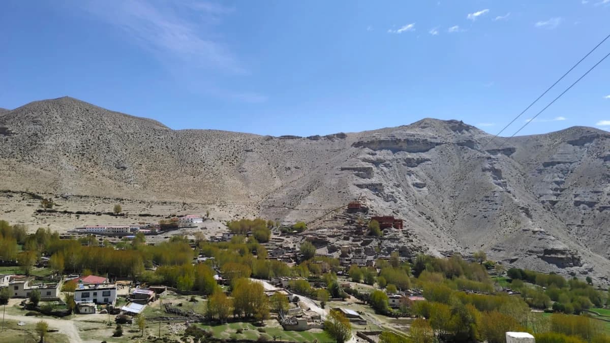 Upper Mustang Tour Beautiful scene
