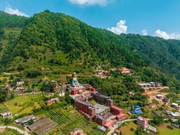 Mandir Between Dakshinkali